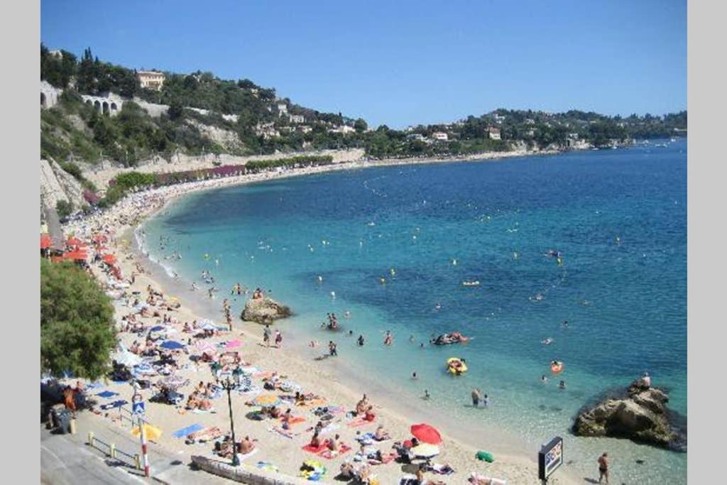 La Petite Cachette - Pool And 150M To The Beach Lägenhet Villefranche-sur-Mer Exteriör bild